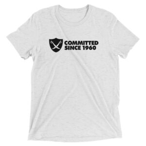 Silver & Black Committed Since 1960 Tee