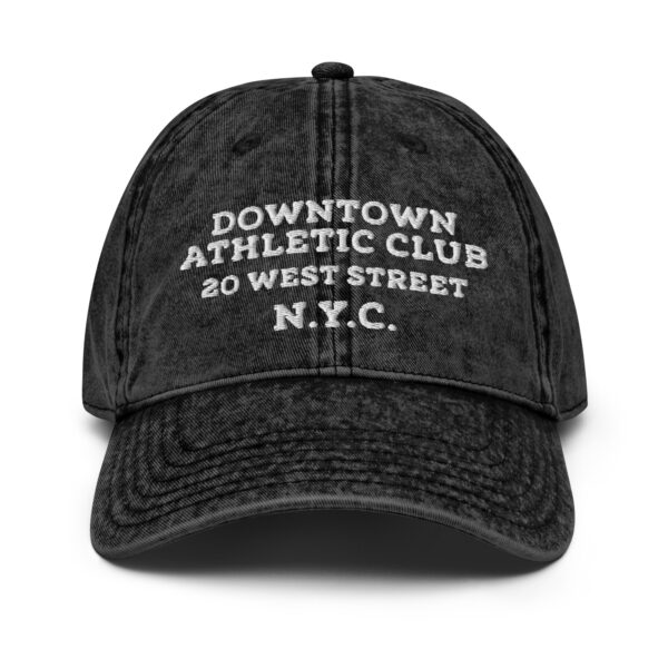 Downtown Athletic Club Cotton Twill Cap